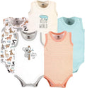 Hudson Baby Unisex Baby Cotton Sleeveless Bodysuits by HudsonBaby