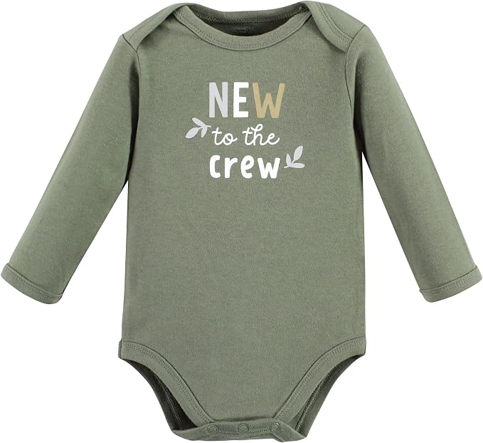 Touched by Nature Unisex Baby Organic Cotton Long-Sleeve Bodysuits - Image 4