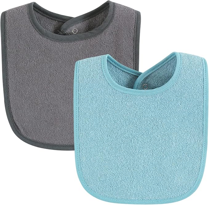 Hudson Baby Unisex Baby Drooler Bib - Image 3