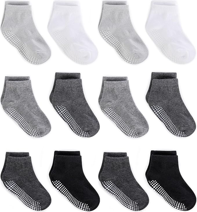Zaples Baby Non Slip Grip Ankle Socks by ZAPLES