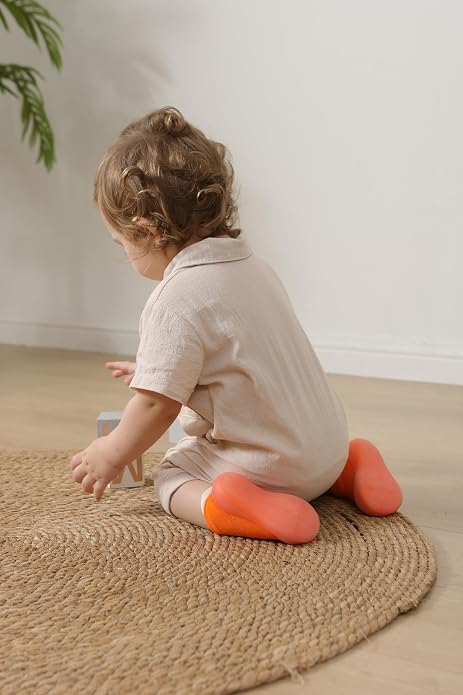 Baby Sock Shoes Toddler Walking Shoes Infant Slippers | Soft Rubber Sole - Image 2