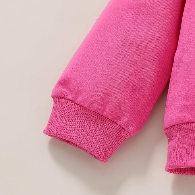 Happy Town Baby Fall Outfits for Girl Boy Long Sleeve Hoodie Top and Long - Image 5