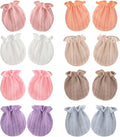 BQUBO Newborn Infant Toddler Mittens No Scratch Cotton Elastic Wrist Gloves by DRESHOW