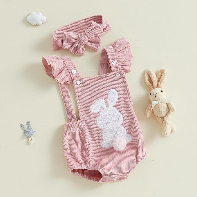 YINGISFITM My First Halloween Baby Girl Outfit Newborn Pumpkin Bubble Romper - Image 8