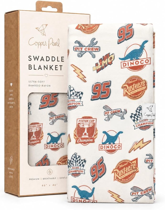 Copper Pearl Swaddle Blankets for Newborns | Soft Stretchy Receiving Blankets by CopperPearl