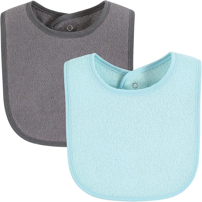 Hudson Baby Unisex Baby Drooler Bib - Image 3