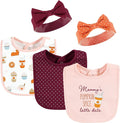 Hudson Baby Unisex Baby Cotton Bib and Headband Set by HudsonBaby