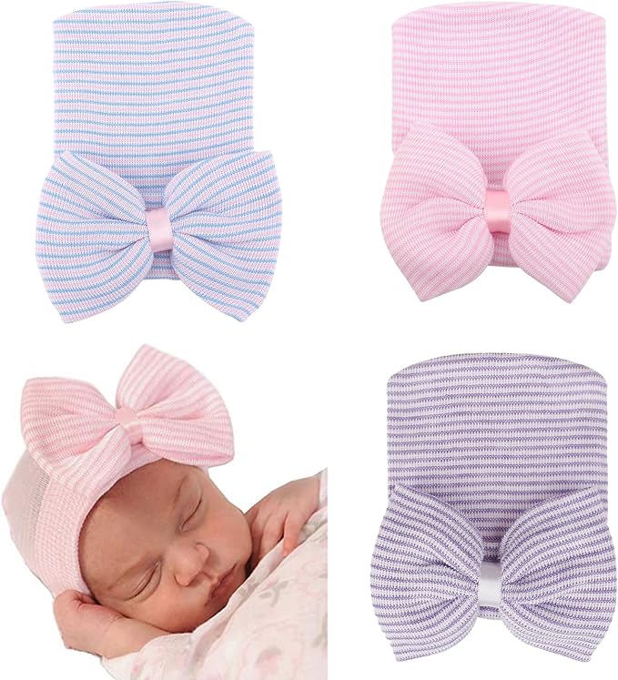 AQOKKA Newborn Baby Girl Hats by AQOKKA