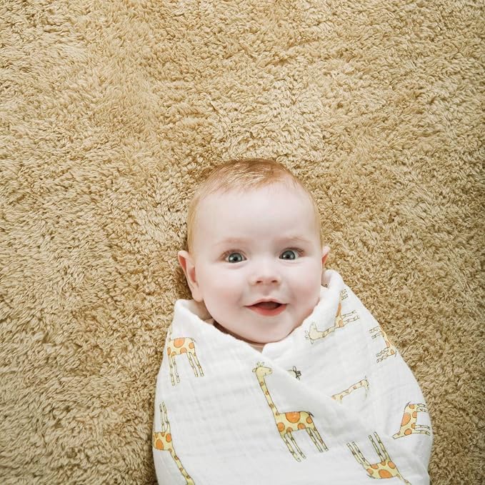 aden + anais Swaddle Blanket, Boutique Muslin Blankets - Image 5