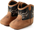 Jastore Baby Boys Girls Cowboy Boots Infant Western Booties Toddler Soft Sole by JASTORE