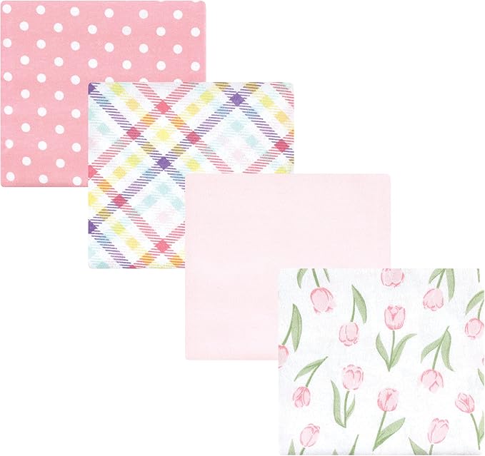 Hudson Baby Unisex Baby Cotton Flannel Receiving Blankets, One Size by HudsonBaby