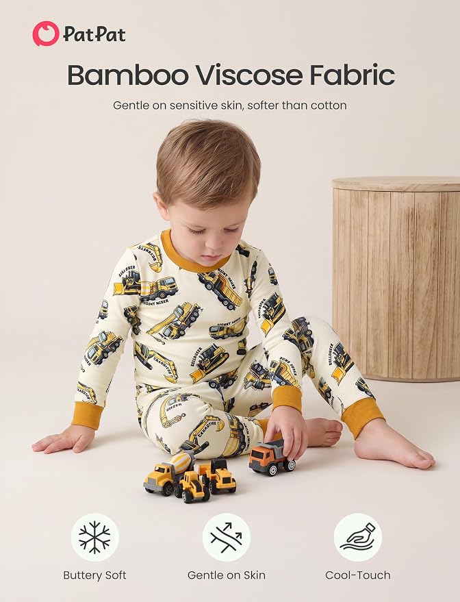 PATPAT Bamboo Viscose Pajama Set - Image 4