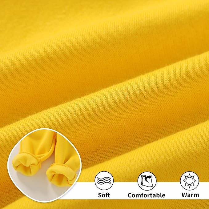 Happy Town Baby Clothes for Girls Boys Clothes Solid Color Zipper Hoodie and - Image 5