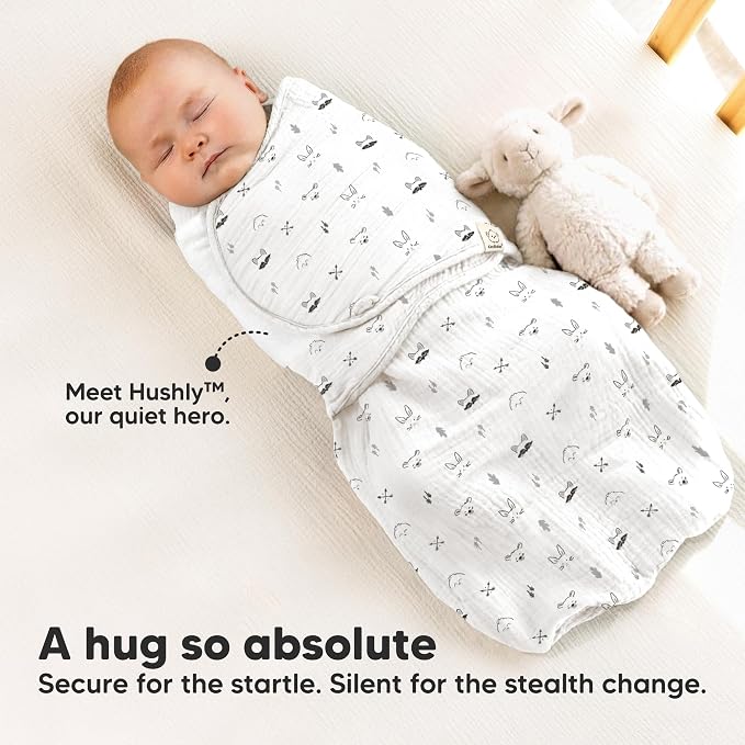 KeaBabies Muslin Baby Swaddles for Newborns, 100% Cotton | Organic Cotton - Image 3