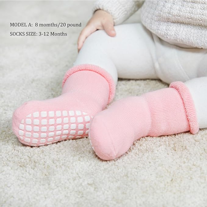 VWU Baby Toddler Kids Cotton Socks - Image 2