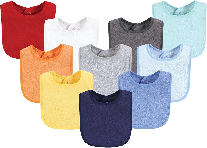 Hudson Baby Unisex Baby Drooler Bib by HudsonBaby
