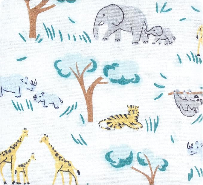 Luvable Friends Little Treasure Flannel Receiving Blankets 7pk - Image 2