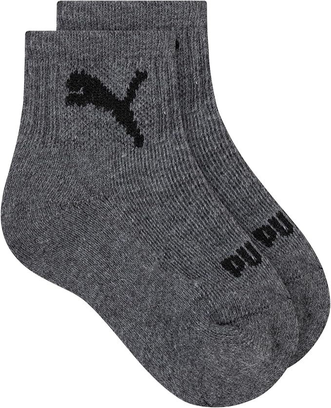 PUMA Unisex Baby 6-pack Infant Anklet Socks, Extra Cushion & Comfort-toe - Image 3