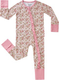 pureborn Baby Sleeper Viscose from Bamboo Zipper Footies 0-24 Months by pureborn