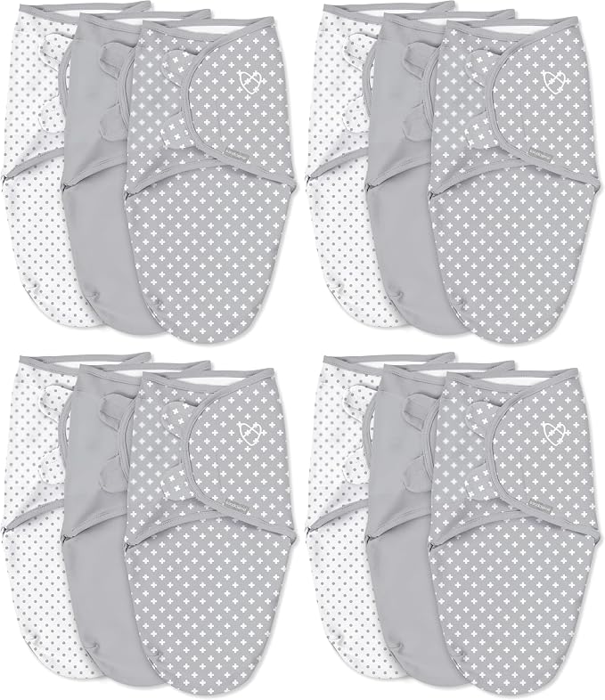 SwaddleMe by Ingenuity Original Swaddle, 100% Cotton, Improves Sleep & Calms by SwaddleMe%C2%AE