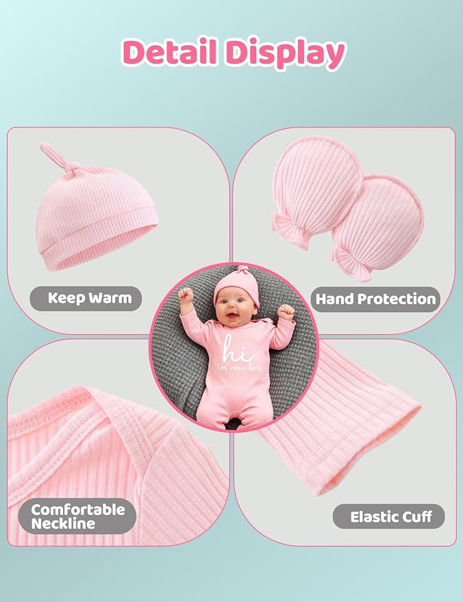 Babymine Newborn Coming Home Outfit Unisex Baby Clothes - Image 5
