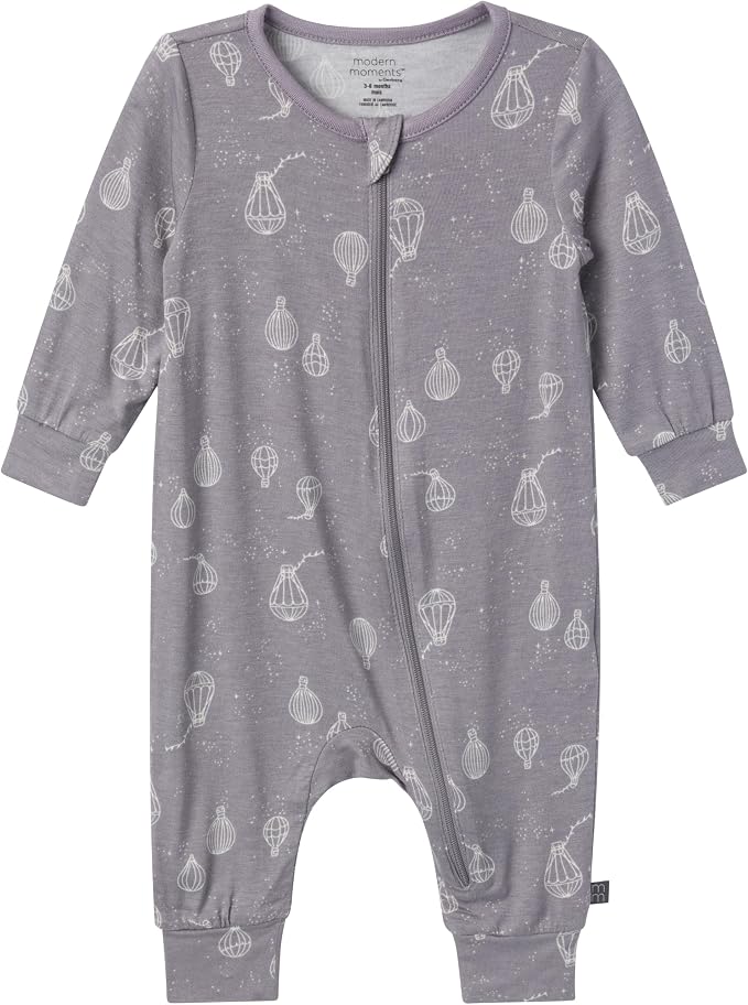 MODERNMOMENTS Baby Viscose 2-pack Footless Coveralls - Image 4