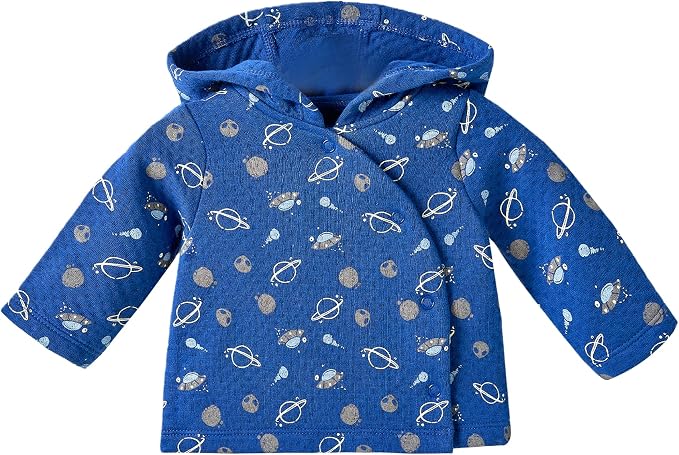 Baby Girl Jacket 0-12M, 100% Cotton Lightweight Comfortable Infant Jacket by Thisisminicocos