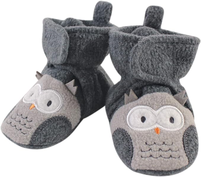 Hudson Baby Unisex-Baby Cozy Fleece BootiesSlipper Sock by HudsonBaby