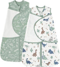 Baby Swaddle Sleep Sack 0-3 Months, Cotton Swaddles by FIEMOL