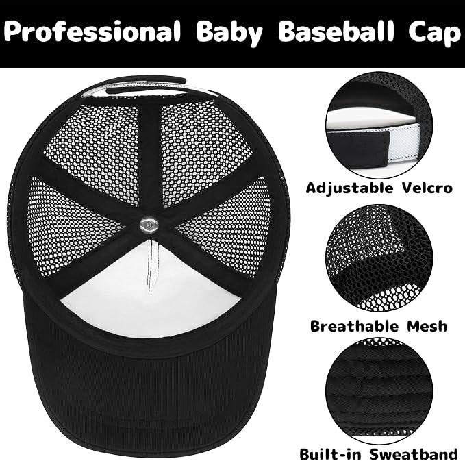 Olreco Baby Baseball Cap Toddler Baseball Hat - Image 3