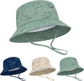 Durio Baby Sun Hat UPF50+ Wide Brim Bucket Hats by DURIO