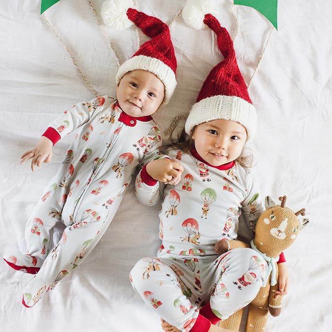 Burt's Bees Baby Girls' Organic Cotton, Sleep and Play Footed Pajamas | Easy - Image 3