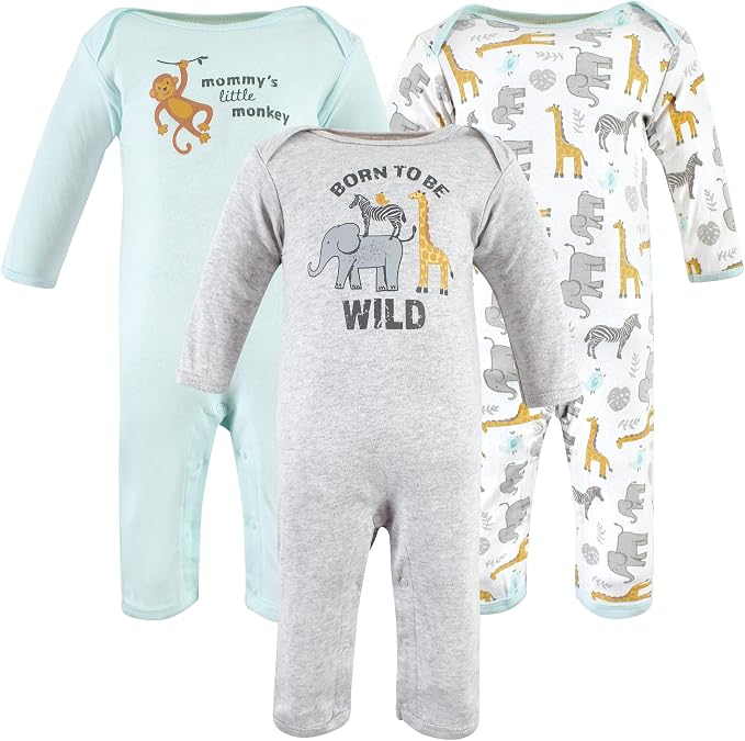 Hudson Baby unisex-child Cotton Coveralls by HudsonBaby