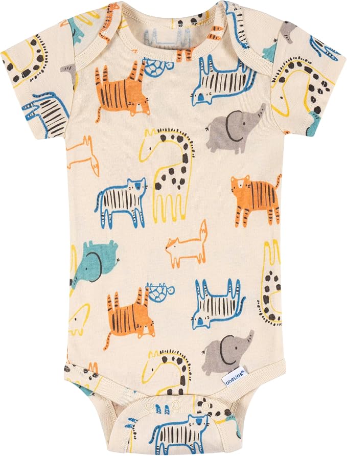 Onesies Brand Baby 8-pack Short Sleeve Mix & Match Bodysuits - Image 6