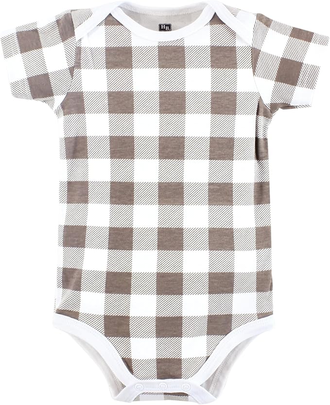Hudson Baby Unisex Baby Cotton Bodysuits 5-pack - Image 6