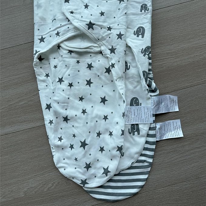 GLLQUEN BABY Swaddles for Newborns 3-6 Months, Adjustable & Easy Fastener | - Image 9