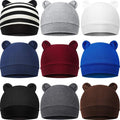 Geyoga 9 Pieces Newborn Baby Hat Bear Ears Infant Caps Baby Boy Girl Toddler by Geyoga