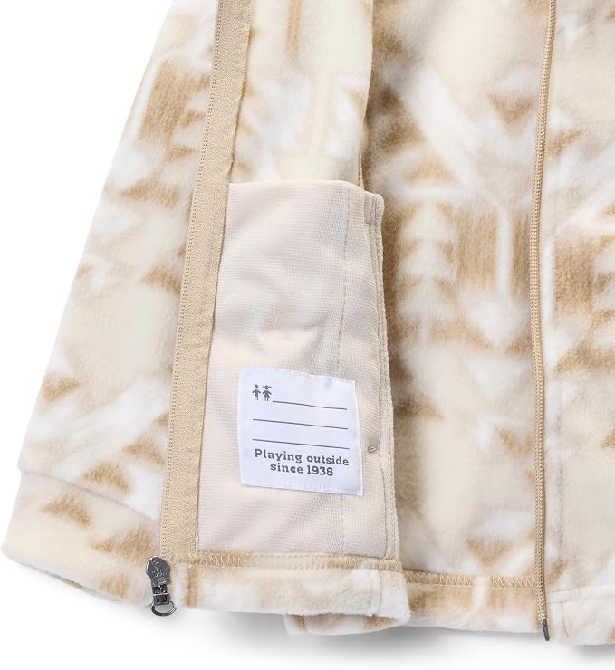 Columbia Youth Girls Benton Springs II Printed Fleece Jacket - Image 5