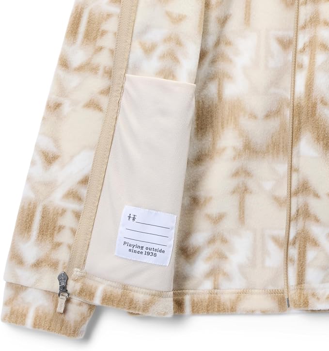 Columbia Youth Girls Benton Springs II Printed Fleece Jacket - Image 3