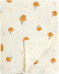 CREVENT 30''X40'' Organic Muslin Cotton Baby Blanket by CREVENT