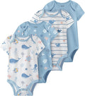 Baby Bodysuits Newborn 100% Cotton, Soft Short Sleeve Toddler Infant Cute Body by FIEMOL