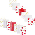 Hudson Baby Unisex Baby Cotton Flannel Burp Cloths and Receiving Blankets by HudsonBaby
