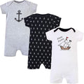 Hudson Baby Unisex Cotton Rompers by HudsonBaby