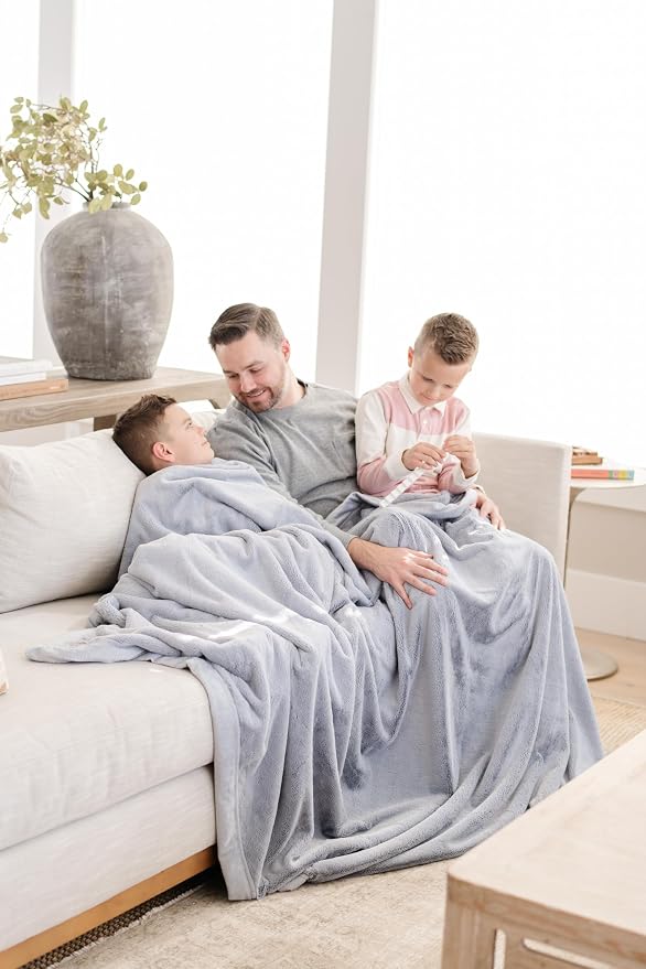 Saranoni Oversized Luxury Blanket | Breathable Super Soft, Plush Comfy Blankets - Image 5