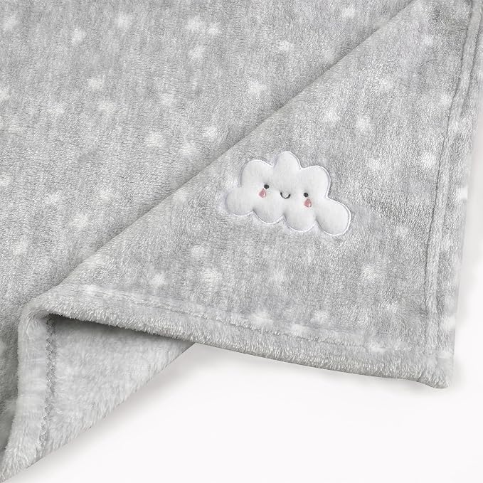 CREVENT 2Pcs 30''X40'' Cute Cozy Fluffy Warm Baby Blankets - Image 8