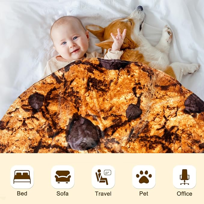 mermaker Cookies Baby Swaddle Blanket - Image 6