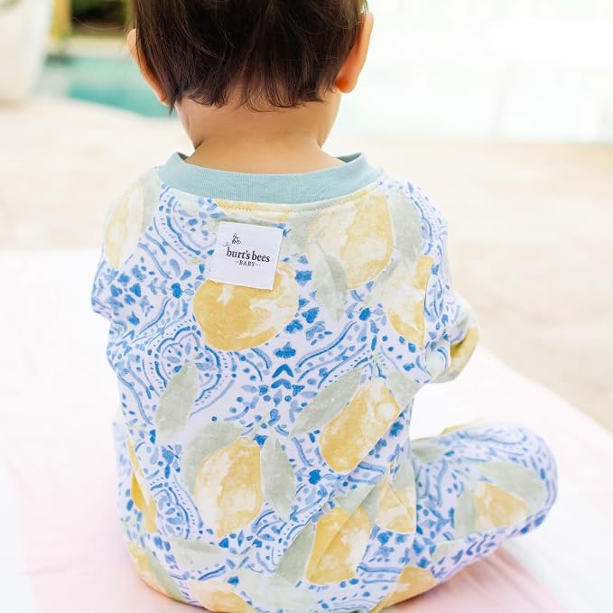 Burt's Bees Baby Unisex Sleep and Play Pajama, Footless One-Piece Zipper PJ | - Image 4