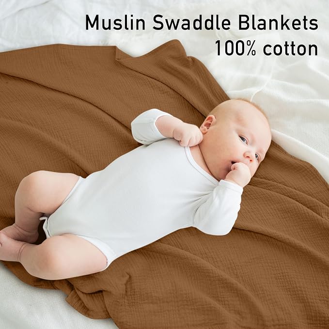 GLLQUEN BABY Muslin Swaddle Blankets - Image 7