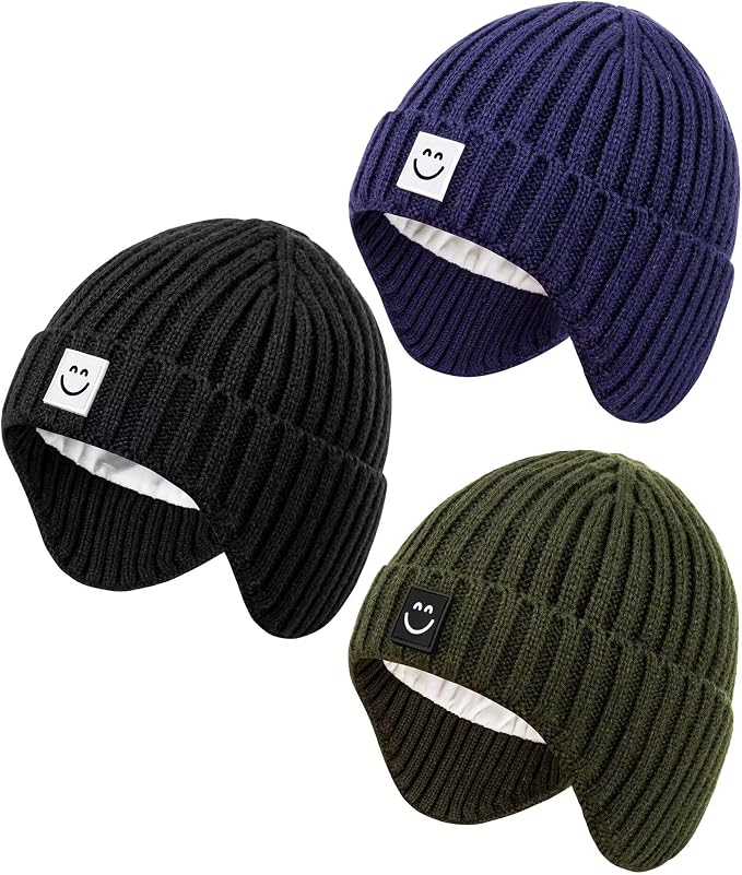 Alepo 3 Pack Baby Beanie Hats by Alepo