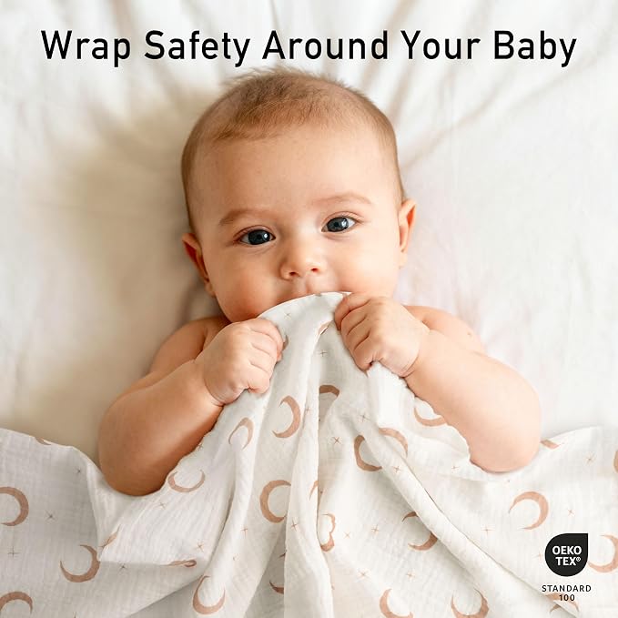 GLLQUEN BABY Muslin Swaddle Blankets - Image 5